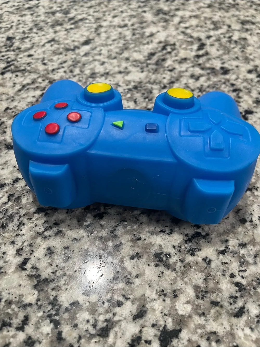 Blue Gaming Controller Stress Toy - Soft Squeeze Simulator